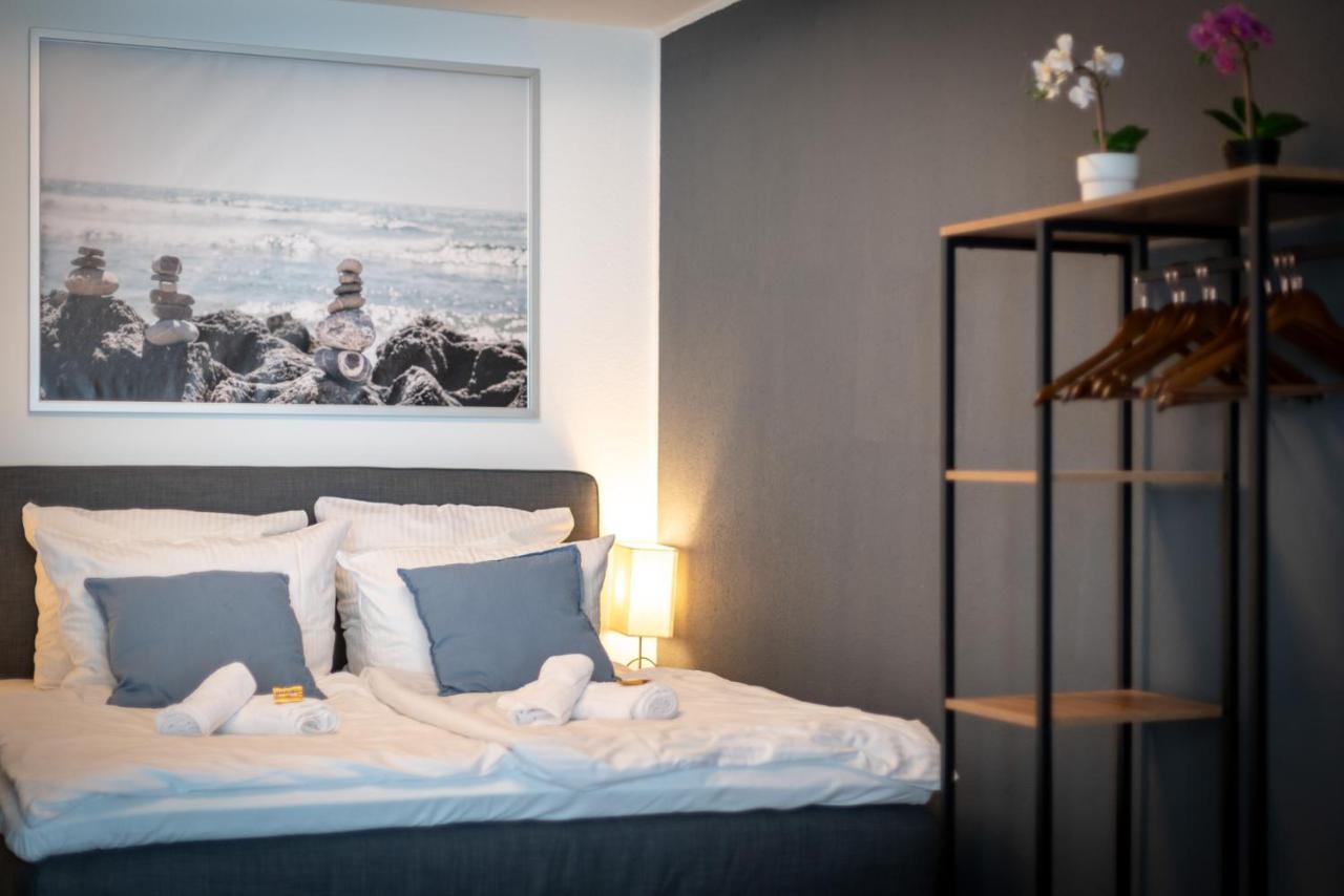 דיסבורג Federnest - Luxus-Studio - Kingsize Boxspringbett - Home-Office Mit Monitor Und Drucker - 11 Min Hbf מראה חיצוני תמונה