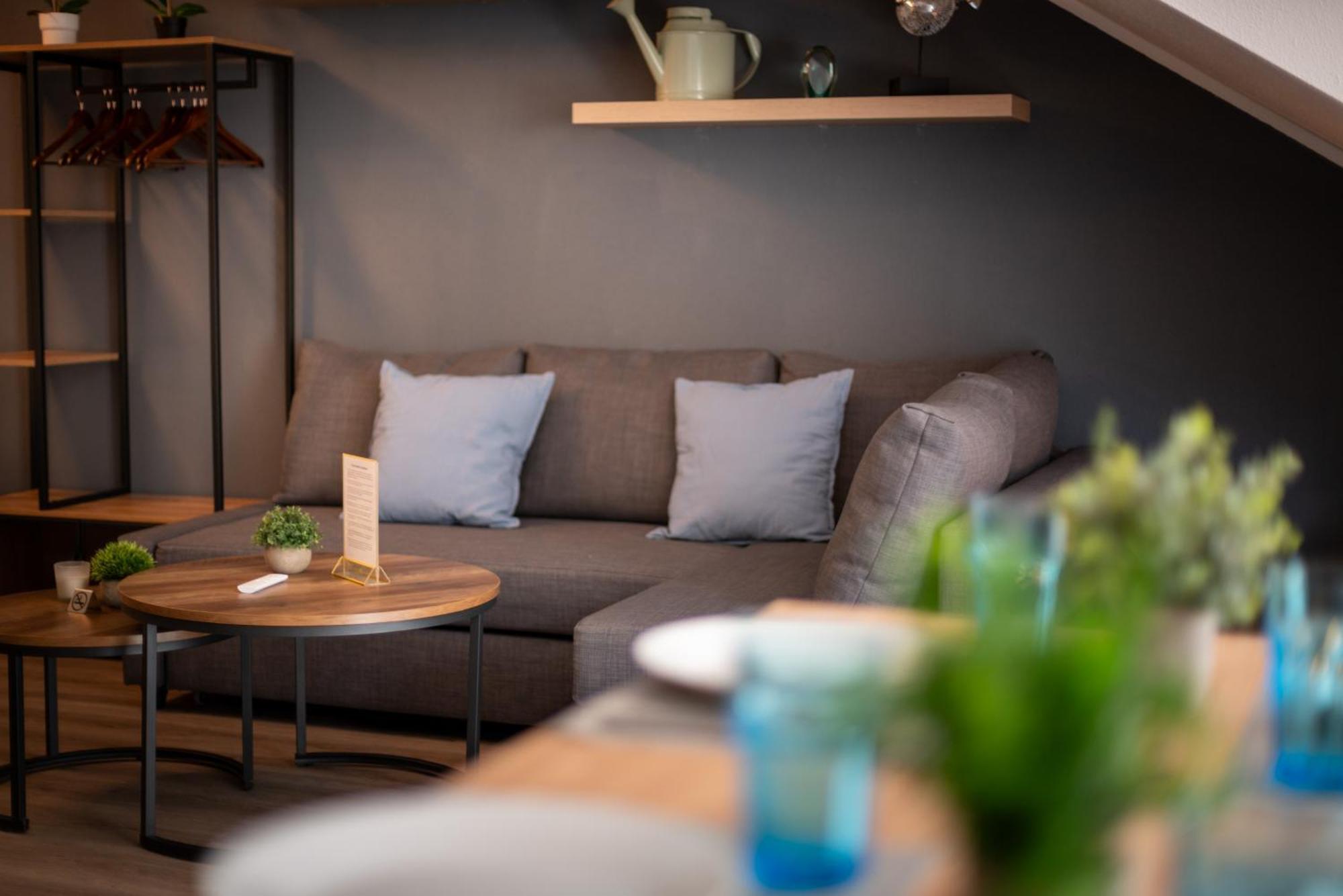 דיסבורג Federnest - Luxus-Studio - Kingsize Boxspringbett - Home-Office Mit Monitor Und Drucker - 11 Min Hbf מראה חיצוני תמונה
