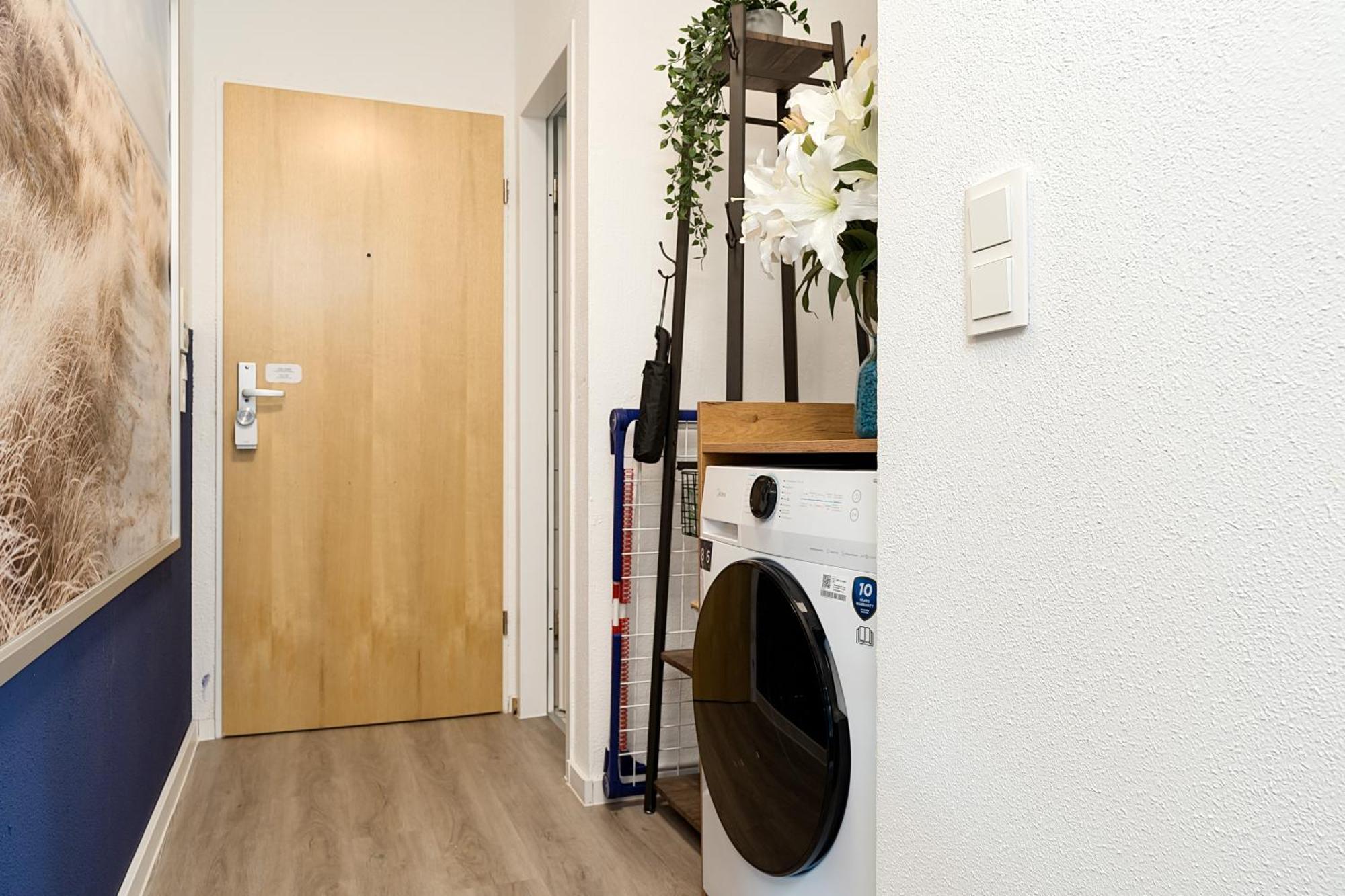 דיסבורג Federnest - Luxus-Studio - Kingsize Boxspringbett - Home-Office Mit Monitor Und Drucker - 11 Min Hbf מראה חיצוני תמונה